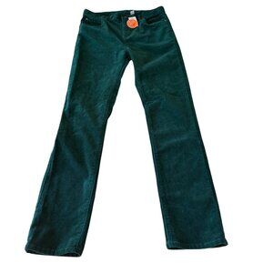 The Childrens Place Green Stretch Corduroy Pants Size 16